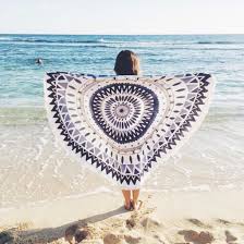 Looking for beach towels that are a little bit hippie and a little bit haute? Find Out Where To Get The Home Accessory Beach Summer Beach Vibe