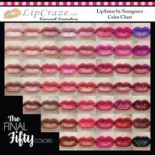 Senegence Lipsense Color Chart Lipsense Lip Colors Lip