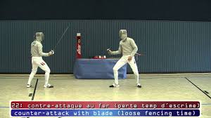 Fencing is governed by fédération internationale d'escrime (fie). Exemple22 Version2 Contre Attaque Au Fer Perte Temp D Escrime Youtube