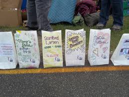 Loving life and the winter snow! My Relay For Life Luminaria Bags Relay For Life Relay Luminaries Bags