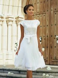 Simple Yt Cute Casual Wedding Dress Second Wedding Dresses Short Wedding Dress