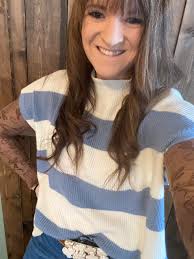 My #ootd is a camo print Torrie sweater and yellow Hunter vest that I  paired with a black belt and denim! It's kinda that in between weather  today! So I am gonna