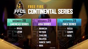Vem aí o free fire continental series! Garena Introduces Free Fire Continental Series 2020 Dot Esports