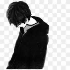Once again another sad anime edit, if you guys enjoyed being hit with that depression please leave a like and subscribe for some. Sad Boy Black Only Me Anime Boy Depression Drawings Of A Boy Hd Png Download 801x927 1711005 Pngfind