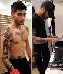 In the new photo, which hadid captioned, yessss king. Pics Zayn Malik S Perrie Edwards Tattoo Is Covered Up While With Gigi Hadid Hollywood Life