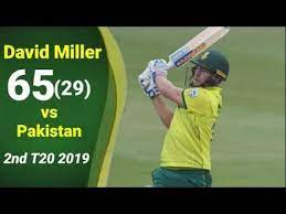 David miller is the south african cricketer who played for south africa from 2010 till now. David Miller 65 Runs Of 29 Balls Vs Pakistan In 2nd T20 Sports Viral Video Clip Urdupoint Social