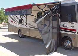 Vista Shade For Electric Rv Awnings Easy To Set Up And Use Rv Rv Awning Ideas Awning
