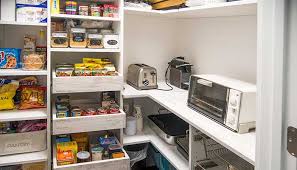 walk in pantry shelving systems for