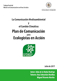 Plan de Comunicación para Ecologistas en Acción Aida de la Rubia Rodrigo
