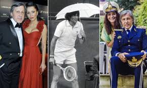 Ilie nastase is presented with his fourth masters trophy by sweden's princess christina in stockholm, 1975. General Nastase How Did Your Wife Feel Knowing She S Lover No 2 501 Daily Mail Online