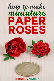 3pcs crepe paper flowers paper flower decoration handcrafted flowers party wedding backdrop flower for nursery baby showers birthday photo backdrop bridal shower centerpiece (8inch, white). Make Miniature Paper Roses For Cute Crafts Jennifer Maker Paper Roses Paper Roses Tutorial Paper Flowers Diy