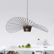 Modern Straw Hat Pendant Lamp Suspension Hanging Chandelier Ceiling Light Hot Unbranded Contemporary