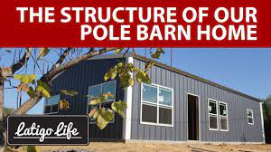 Navigate your pointer, and click the picture to see the large or full size image. Custom Small Pole Barn House The Structure And Details Of Why We Did It Youtube