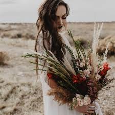 I don't have any specific type of flower or color in mind. 27 Wildflower Bouquets For A One Of A Kind Bride