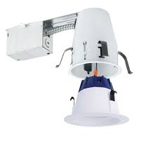 4 Led Recessed Lighting Remodel Ic Air Tight 3000k Led White Trim Kit Guaranteed Fit