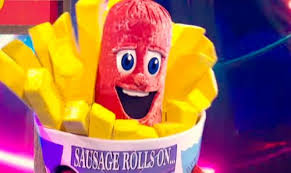 Sausage who is all wrapped up in a newspaper but. Sausage The Masked Singer Uk 2021 All Around The World Series 2 Episode 5 Startattle