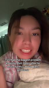 Matt Davis Fanfic Talks Agout Tampobs