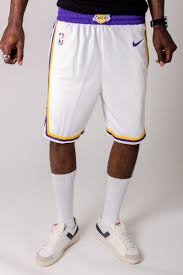 4.1 out of 5 stars 5. Los Angeles Lakers Nike Swingman Association Edition Shorts Mens White Stateside Sports