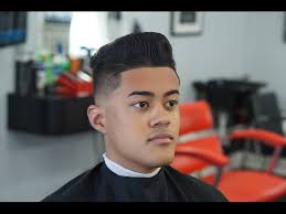 Modern Pompadour Undercut How to Men Haircut Tutorial