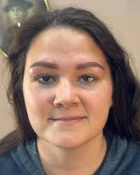 I am so obsessed with #powderbrows 💯 Sam had her touch up today. Swipe all  the way to see how BEAUTIFUL she healed after the initial appointment.  #softpowderbrows #ombrepowderbrows #lovewhatyoudo #pmu #pmuomaha #