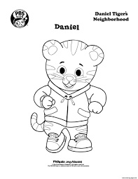 Also known as daniel tiger's neighbourhood and created and written by angela santomero. Daniel Tiger Coloring Pages Printable