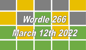 You are asked to guess a five letter word by guessing other five letter . Today S Wordle Word Of The Day Answer 266 March 12th 2022 Fortnite Insider