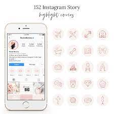 Check spelling or type a new query. Blush Rose Gold Instagram Highlight Covers Studio Mommy