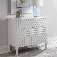 Tegan 2 drawer nightstand item: Uttermost Colby 36 Wide White Carved 3 Drawer Accent Chest 78d72 Lamps Plus