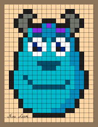 Find the perfect piece for you today! Dessin Pixel Art Disney Get Images Two
