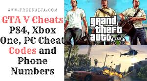 All Gta 5 Cheat Codes Ps4 Ps3 Xbox One Pc And Phone Numbers 1 In 2020 Gta V Cheats Gta 5 Xbox Gta