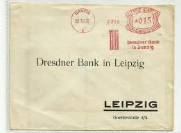 Get swift code bic code of commerzbank ag (formerly dresdner bank ag zw 55 branch in leipzig city, of germany country along with address and contact phone numbers, scroll down. Philaseiten De Danzig Postfreistempel Und Firmenfreistempel