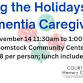 Navigating the Holidays: Tips for Dementia Caregivers