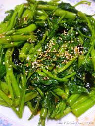 Stir Fried Kangkong Water Spinach Kangkong Recipe Water Spinach Spinach