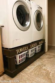 Laundry washer dryer pedestal diy. Diy Laundry Pedestal Addicted 2 Diy
