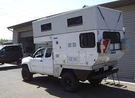Fleet Flat Bed Model - Four Wheel Campers Low Profile Light Weight Pop-up Truck Campers Camper Pop Up Truck Campers Pickup Camper