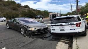 Authorities in texas say two people were killed when a tesla with no one in the driver's seat crashed into a tree and burst into flames, houston television station kprc 2 reported. Tesla Crash Latest News On Tesla Crash Breaking Stories And Opinion Articles Firstpost