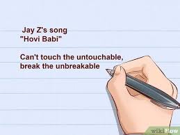 Both the lyrics and melody are unchanged or nearly unchanged. Einen Rap Refrain Oder Hook Schreiben Mit Bildern Wikihow