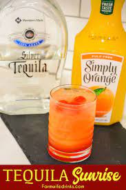 This search takes into account your taste preferences. Tequila Sunrise Orange Juice Drinks Best Tequila Drinks Drinks Made With Tequila