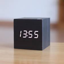 Digital Wooden Alarm Clock Alarm Clock Digital Table Clock Led Alarm Clock