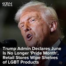 The White House has officially declared that June will no longer be  LGBT-pride month. This comes as GOP leaders in Congress also head in a  pro-family direction, the new Dept. of Ed