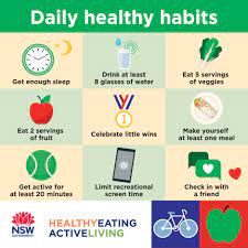It's all about finding sustainable lifestyle habits … Healthy Habits Check Out Nepean Blue Mountains Health Facebook