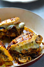 Caramelized Onion Mushroom Swiss Stuffed Chicken Breasts Recipe Fast Dinner Recipes Caramelized Onions And Mushrooms Caramelized Onions
