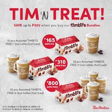 Tim Hortons Tim N Treat Promo For October 2020 Tim Hortons Treats Sugar Cravings