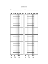 Fill out, securely sign, print or email your softball tryout liability form instantly with signnow. Score Sheet Template 158 Free Templates In Pdf Word Excel Download