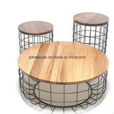 Round travertine and wrought iron coffee china american combination wrought iron cafe tables and chairs leisure round table courtyard balcony outdoor three piece tea m x3400. China American Country Wrought Iron Wood Coffee Table Table Round Coffee Table Telephone Retro Creative Meal Side Bed Stool M X3408 China Wooden Table Solid Wood Table