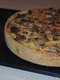 Quiche Champignons Poulet Les Delices D Helene Recettes De Cuisine Quiche Aux Champignons Recette