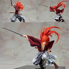 Rurouni kenshin meiji kenkaku romantan complete cd box: Spielzeug Anime Manga Rurouni Kenshin Meiji Espadachin Historia Romantica Kenshin Himura Figura 18cm Softland La