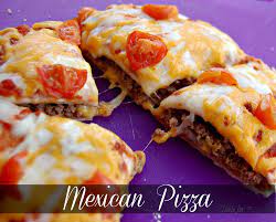 Mexican Pizza Recipes Mexican Pizza Recipe Food