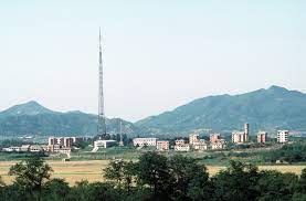 Like so many other propaganda activities, there also exists a propaganda village on the border of north and south korea. Kijong Dong Wikipedia
