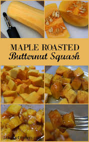 Maple Roasted Butternut Squash Recipe Roasted Butternut Squash Butternut Butternut Squash Recipes Roasted